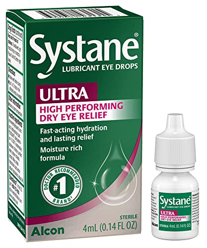Systane Ultra Lubricant Eye Drops,0.14 Fl Oz (Pack of 1)