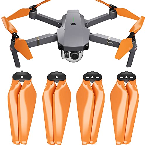 Master Airscrew Stealth Propellers for DJI Mavic Pro & Platinum - Orange, 4 pcs