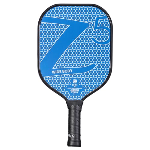 Onix Composite Z5 Pickleball Paddle Features Nomex, Paper Honeycomb Core and Fiberglass Face