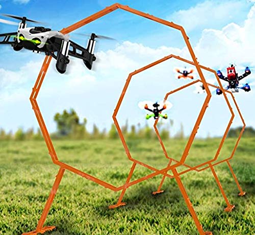 Drone Racing Obstacle Course. Easy to Build Racing Drone Kit. Create Your Own Drone Racing League. Suitable Drone Games for Kid or Adults (Amazon Exclusive)