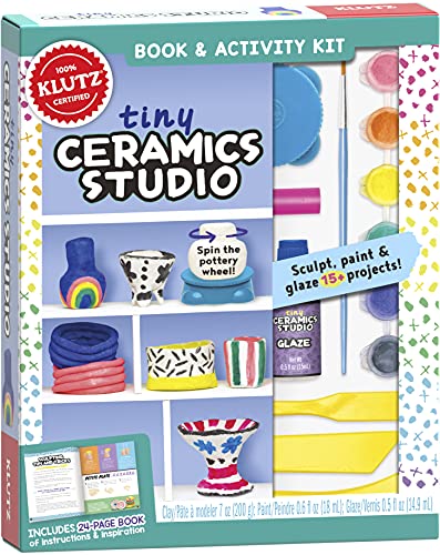 KLUTZ Tiny Ceramics Studio Craft Kit Medium