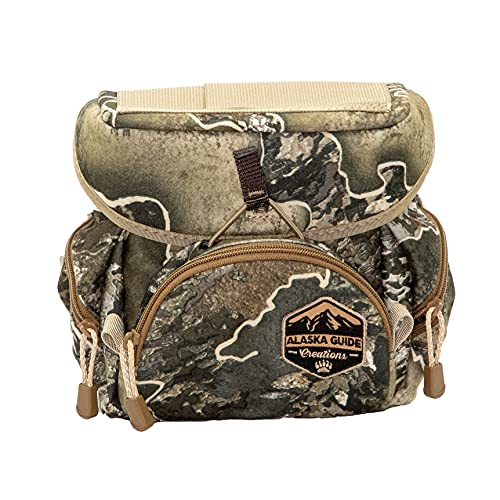 Alaska Classic HBS Bino Pack | Camo Binocular Harness Vest | Hunting Binoculars and Rangefinder Pouch Realtree Excape