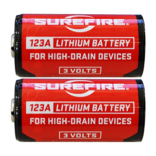 SureFire SF2-CB 123A Lithium 3V Batteries (2-Pack)