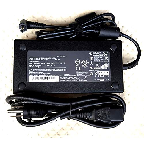 200Watt 19V 10.5A AC Adapter for Chicony XOTIC Sager NP8176 Laptop