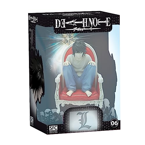 ABYSTYLE Studio Death Note Detective L SFC Collectible PVC Figure 5.5' Tall Statue Anime Manga Figurine Home Room Office Décor Gift