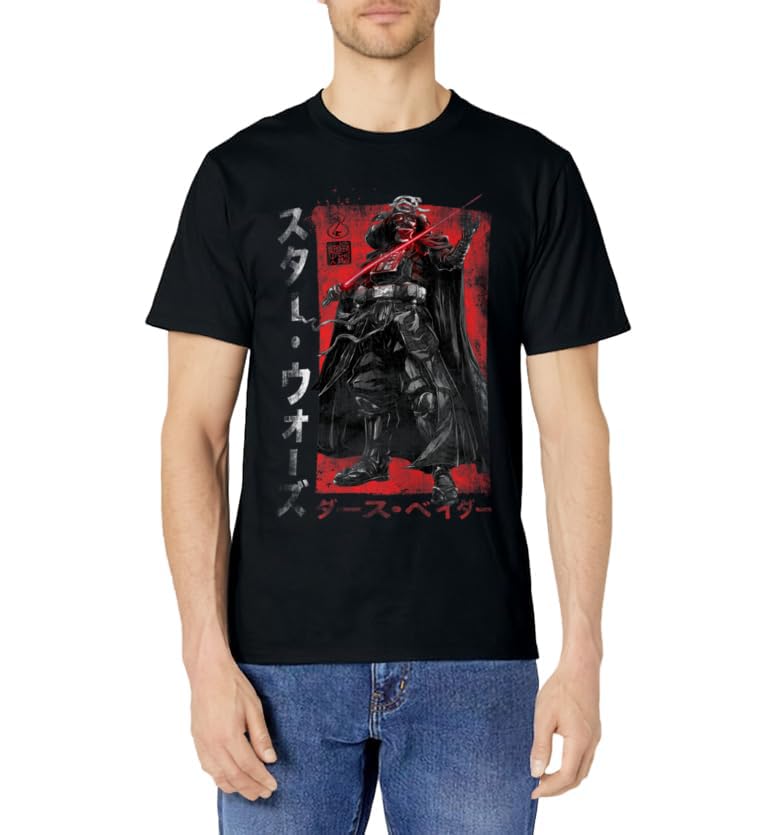 Star Wars Visions Samurai Vader Reach T-Shirt