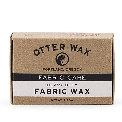 Otter Wax Fabric Wax Bar | Regular Bar | Durable Rain Protection | Made in the USA | Waterproof Canvas, Shoes, Hats, Jacket, Bags, Outdoor Gear, Clothing | All-Natural & Effective Beeswax Waterproofer