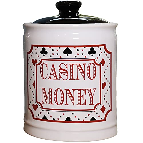 Cottage Creek Casino Money Jar, Casino Gifts, Slot Machine Piggy Bank, Handheld Game Coin Bank, Casino Theme Party Decorations, Birthday Gifts for Women, Gifts for Him, Gambling Gifts