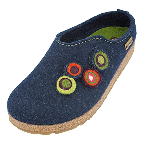 HAFLINGER Chloe Clog - Blue, 38