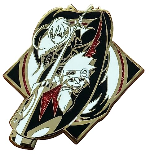 Zen Monkey Studios x Soul Eater Limited Edition 10th Anniversary Series: Soul and Make Collectible Pin Tibs Exclusive