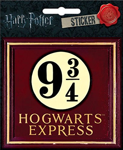 Ata-Boy Harry Potter Stickers, 9 3/4 Hogwarts Anime/Movie Stickers - Harry Potter Gifts & Merchandise