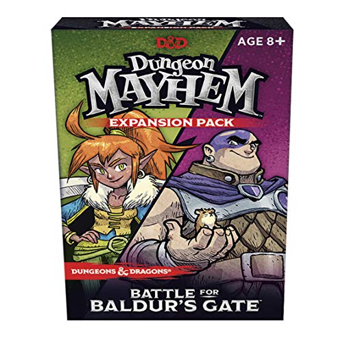 Dungeons & Dragons Wizards of The Coast Dungeon Mayhem: Battle for Baldur’S Gate (C76940000), Black