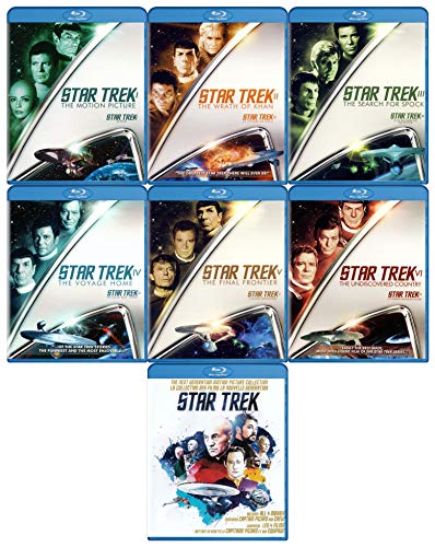 Ultimate Star Trek 10-Movies Blu-ray Collection (Motion Picture/Wrath of Khan/Search for Spock/Voyage Home/Final Frontier/Undiscovered Country/Generations/First Contact/Insurrection/Nemesis)