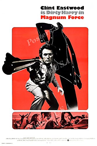 Posters USA Clint Eastwood Magnum Force Movie Poster GLOSSY FINISH- FIL072 (24' x 36' (61cm x 91.5cm))