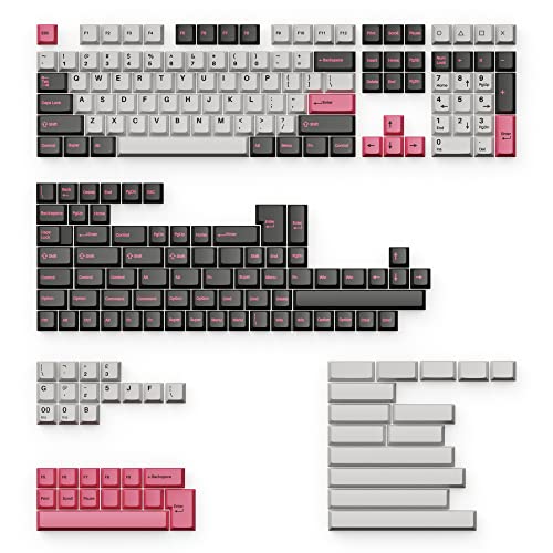 Keychron Double Shot Cherry PBT Keycap Full Keycap Set (219 Keys) - Dolch Pink