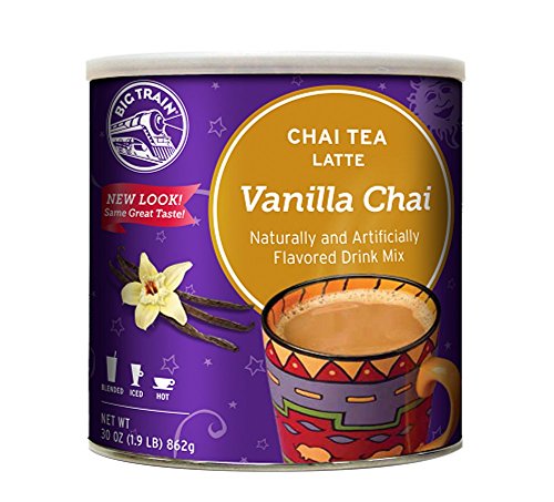 Big Train Vanilla Chai, 1.9-Pound Cans 1 Count (Pack of 2)(Packaging May Vary)