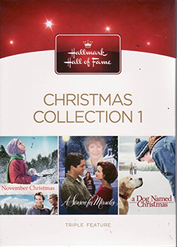 Hallmark Hall of Fame Christmas Collection #1 3 DVD Set (November Christmas / A Season for Miracles / A Dog Named Christmas)