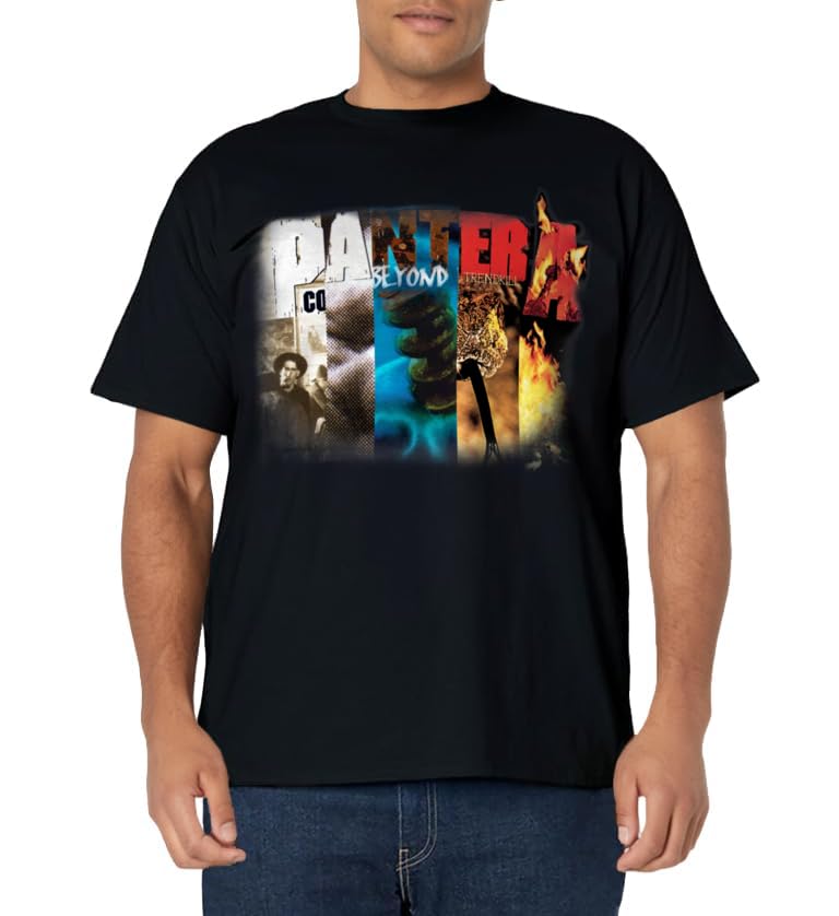Pantera Official Collage Album T-Shirt
