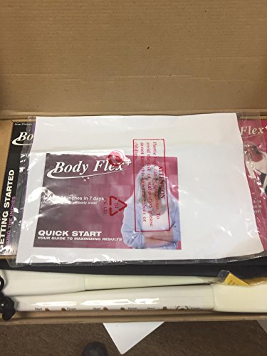 Body Flex+ GymBar & Video Set [ 2 VHS Video Tapes & GymBar Exercise Band ]