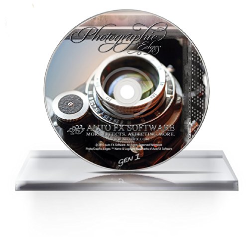 Auto FX Software - Photographic Edges Gen1 - FULL VERSION PRODUCT - Photo Enhancement Software for Windows 32 BIT ONLY