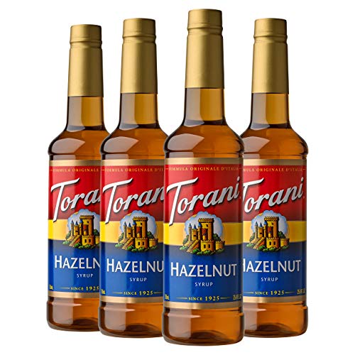 Torani Syrup, Hazelnut, 25.4 Ounces (Pack of 4)