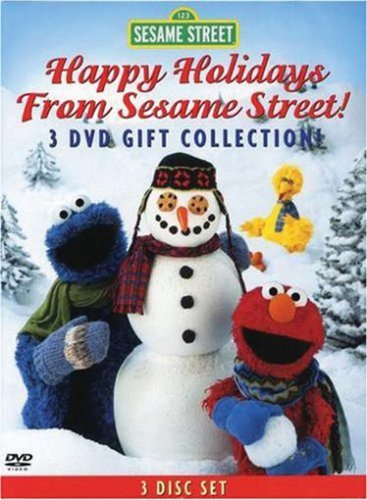 Sesame Street Holiday 3-DVD Gift Collection (Elmo's World: Happy Holidays! / Elmo Saves Christmas / Christmas Eve on Sesame Street) [DVD]