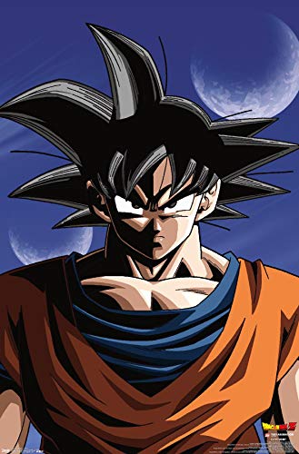 Trends International Dragon Ball Z - Goku Wall Poster, 22.375' x 34', Unframed Version