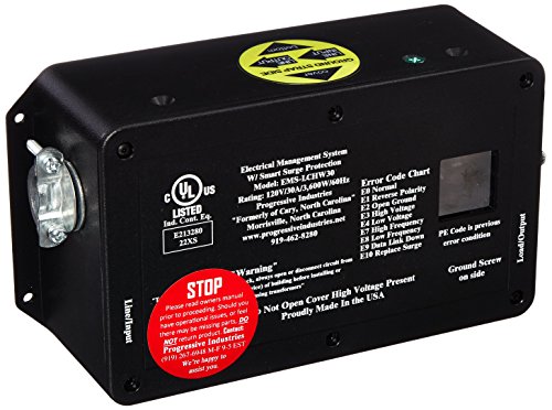 PROGRESSIVE International Industries EMS-LCHW30 Hardwired RV Surge and Electrical Protector - 30 Amp