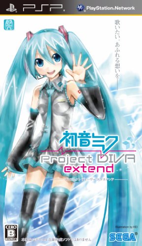 Sega Hatsune Miku: Project Diva Extend for PSP (Japanese Language Import)