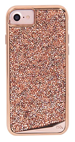 Case-Mate - iPhone 7 Case - Brilliance - 800+ Genuine Crystals - for iPhone 7 / 6s / 6 - Rose Gold