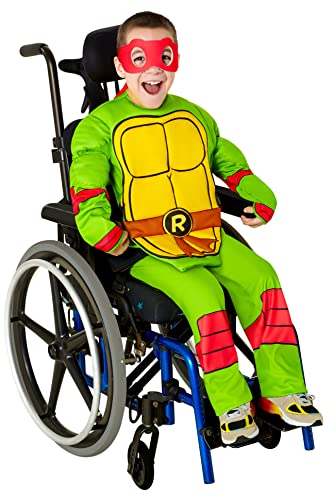 Rubie's Child's Teenage Mutant Ninja Turtles Raphael Adaptive Costume, As Shown, Large