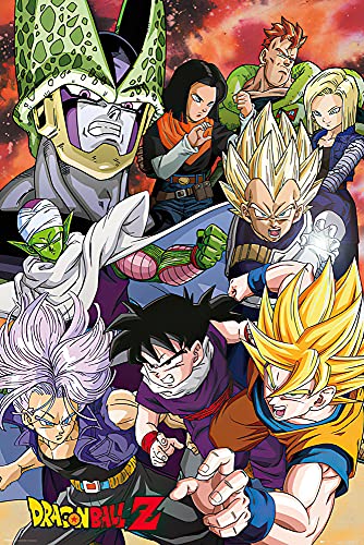 Dragonball Z - TV Show Poster/Print (Cell Saga - Characters) (Size: 24' x 36')