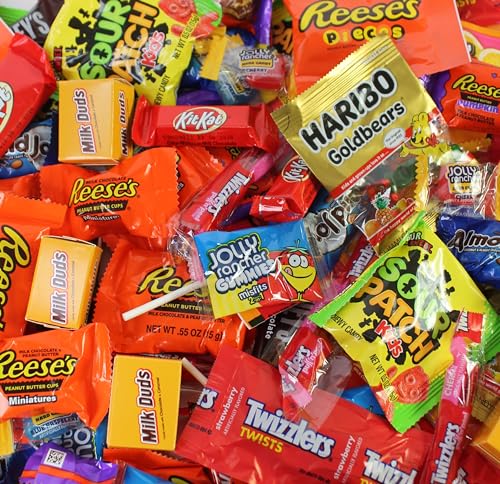 Chocolate and Candy Variety Pack - 2 LB Assorted Chocolate Candy Bulk - Bulk Candy Bag Candy Mix - Easter Candy Bulk Individually Wrapped Candy - Chocolates - Variety Candy Bag