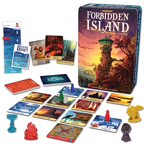 Forbidden Island – The Cooperative Strategy Survival Island Board Game,2-4 players