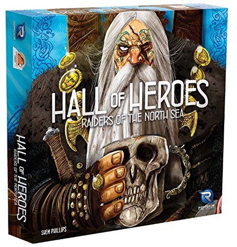 Renegade Game Studios Raiders of the North Sea Expansion: Hall of Heroes, Ages 12+, 2 - 5 Players, Playing Time 60 - 80 minutes