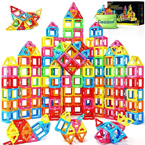 Magnetic Building Blocks STEM Toy for Kids 3+ - Endless Educational Play Value