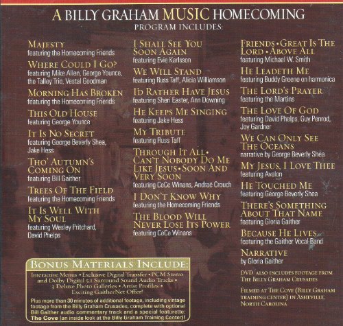 A Billy Graham Music Homecoming, Vol. 2 DVD - Bill Gaither & Gloria