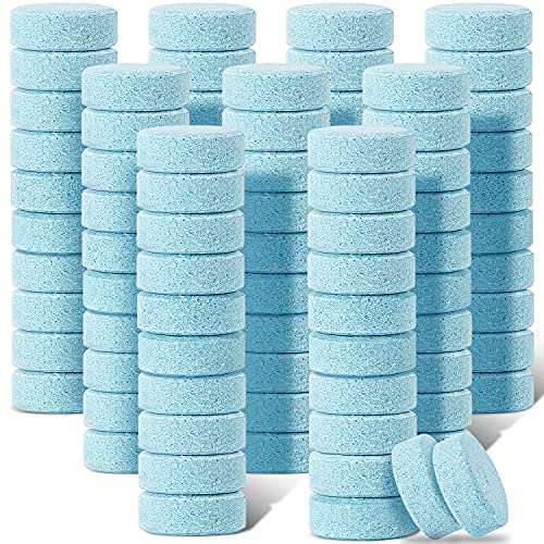 Boao 100 Pcs Car Windshield Washer Tablets Cleaning Washer Fluid Tablets Glass Concentrated Cleaner Windshield Wiper Fluid Solid Effervescent Tablets Remove Auto Glass Stains Clear Car Vision