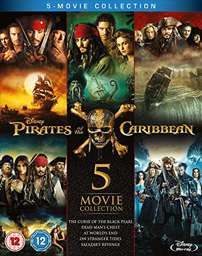 Walt Disney Home Entertainment, Pirates of the Caribbean 1-5 [Blu-ray]