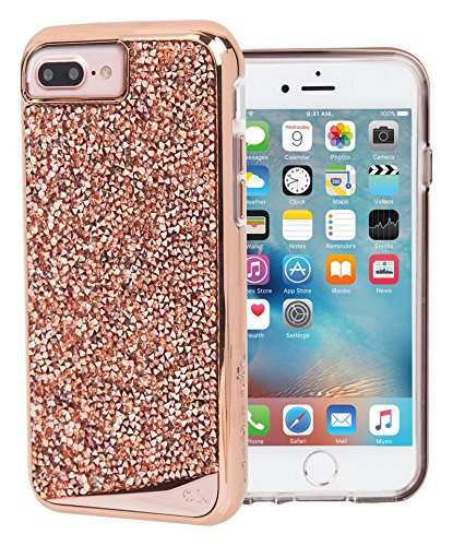 Case-Mate Brilliance Case iPhone 7/6s/6 Plus Rose Gold, CM034774X (7/6s/6 Plus Rose Gold)