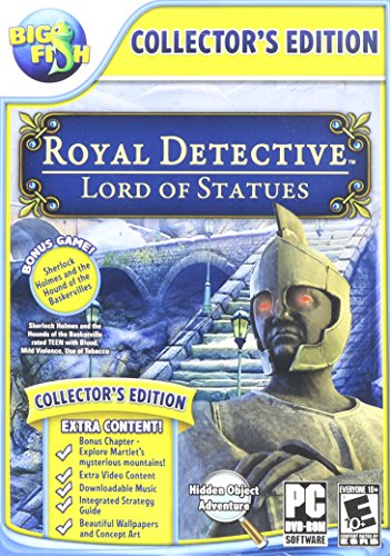 Royal Detective: The Lord of Statues with Bonus Game: Sherlock Holmes: The Hound of the Baskervilles - Collectors Edition - PC