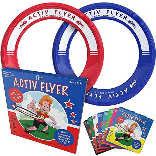 Frisbee Rings - Fun Summer Beach Toys for Kids - Boy Toys Age 4-5 6-7 8-12 Year Old Boys Gifts Fun Spring Pool Beach Family Games Top Tween Girls Trendy Birthday Gift Ideas Ages 9 10 11 Yr Presents