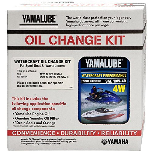 Yamaha OEM 2005-2015 VX Deluxe/Cruiser/Sport Waverunner Oil Change Kit - LUB-WTRCG-KT-00