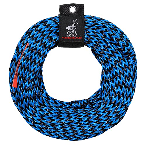 Airhead Tow Rope for 1-3 Rider Towable Tubes, 1 Section, 60-Feet