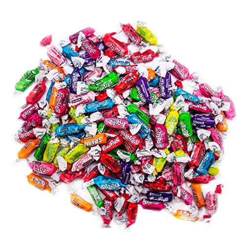 Tootsie Frooties Taffy Candy - 10 Assorted Flavors, Variety Mix of Individually Wrapped Taffies - Gluten-Free - 2 LB Bulk Candy