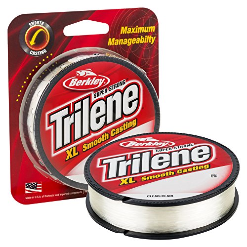 Berkley Trilene XL, Clear, 4lb | 1.8kg, 330yd | 301m Monofilament Fishing Line, Suitable for Freshwater Environments