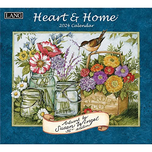 LANG Heart & Home 2024 Wall Calendar (24991001913)