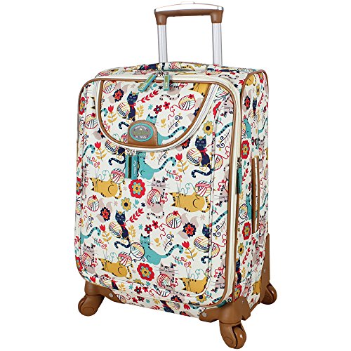 Lily Bloom 20' Exp Spinner Luggage (Furry Friends)