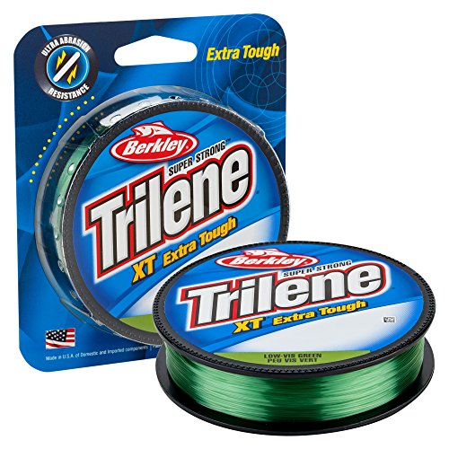 Berkley Trilene XT, Low-Vis Green, 12lb | 5.4kg, 300yd | 274m Monofilament Fishing Line, Suitable for Saltwater and Freshwater Environments