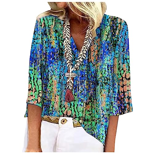 ChicCrate Womens Shirts Lightning Deals of Today Prime Spring Tops for Women 2024 Clothes Concert Outfits Blouses Casual Crochet Top Daily Collared Blouse My Orders(MA-Royal Blue,X-Large)
